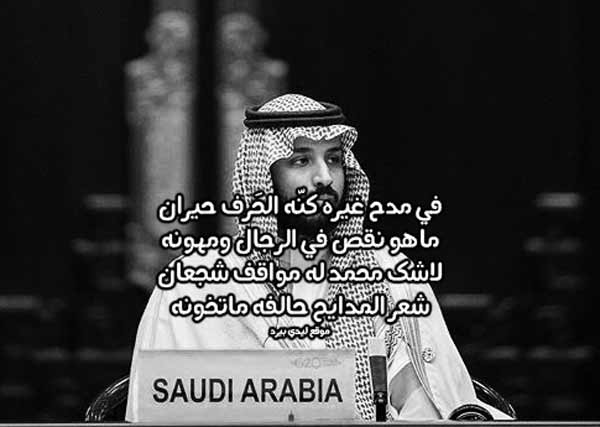 شعر مدح محمد بن سلمان