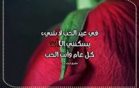 رسائل كل عيد حب وانت حبيبي