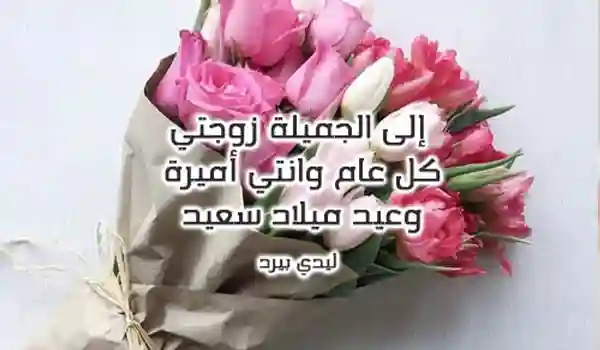 صور في عيد ميلاد زوجتي